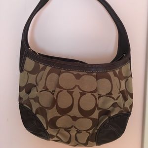 Coach over the shoulder purse